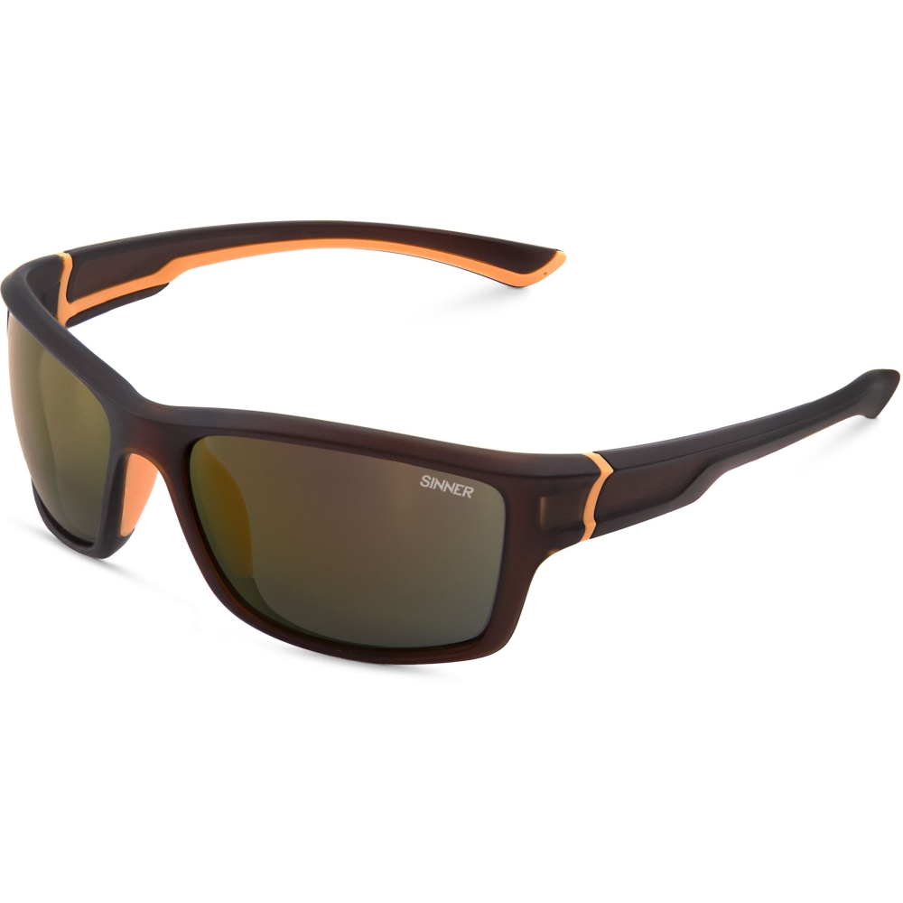 Sinner Cayo Matte Brown/Orange SISU-685-40-58 zonnebrillen online bestellen bij Kathmandu Outdoor & Travel