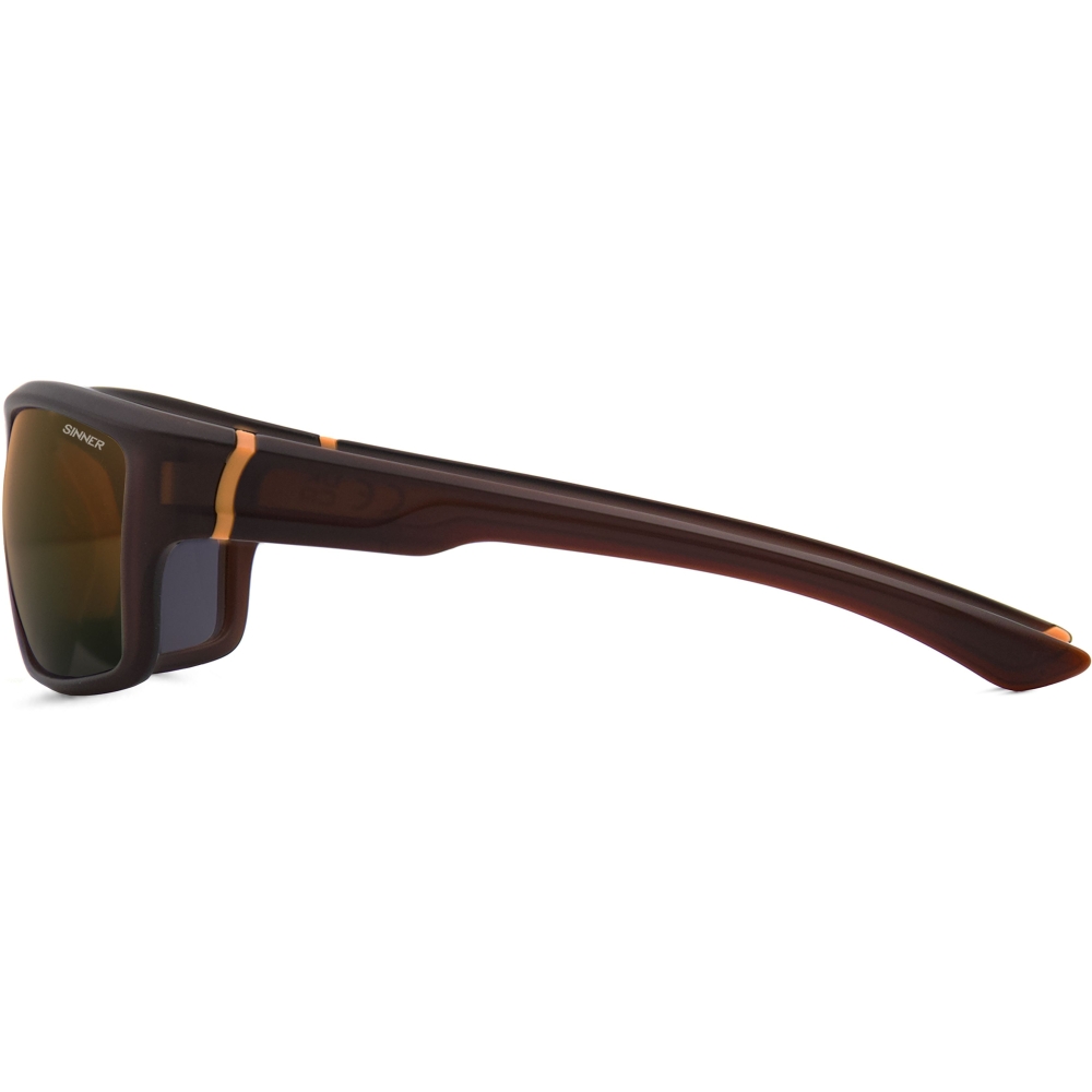 Sinner Cayo Matte Brown/Orange SISU-685-40-58 zonnebrillen online bestellen bij Kathmandu Outdoor & Travel