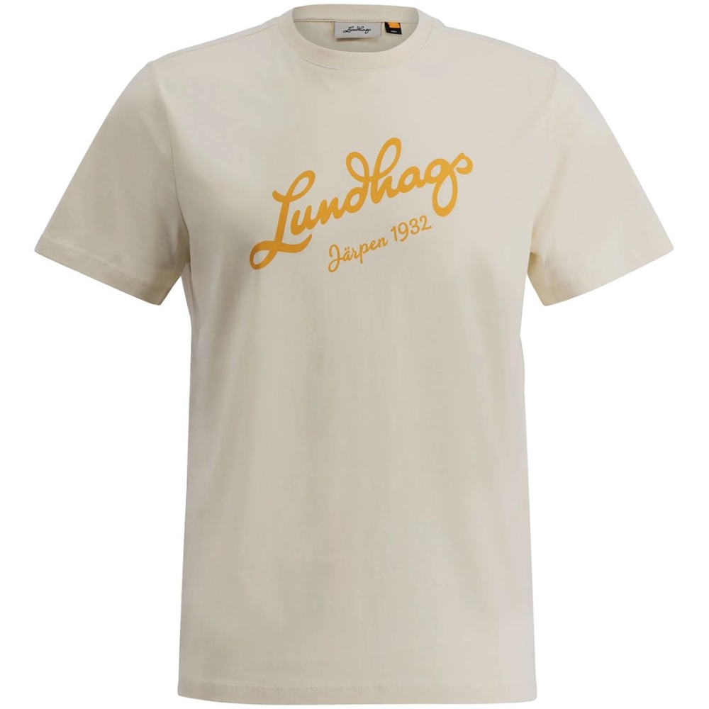 Lundhags Jarpen Logo T-shirt Chalk White 44317-24-00300 shirts en tops online bestellen bij Kathmandu Outdoor & Travel