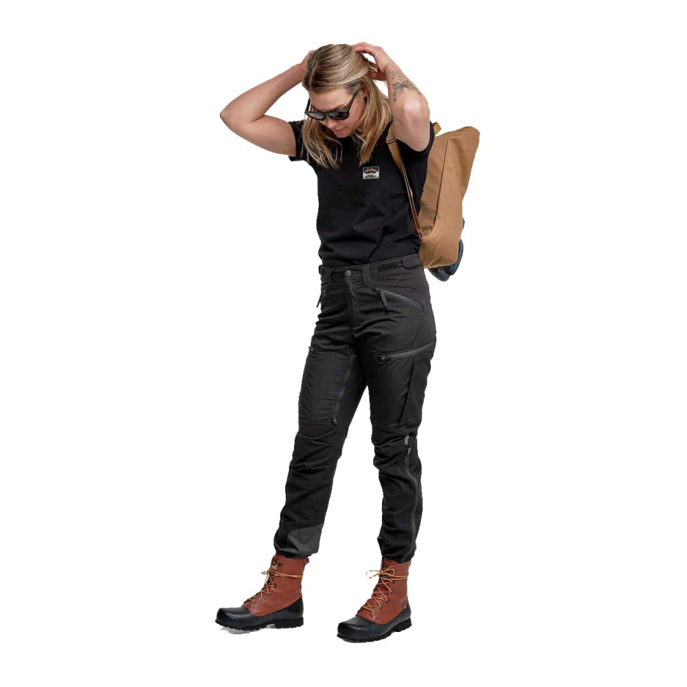 Lundhags Makke High Waist Women's Black 43000-23-900 broeken online bestellen bij Kathmandu Outdoor & Travel