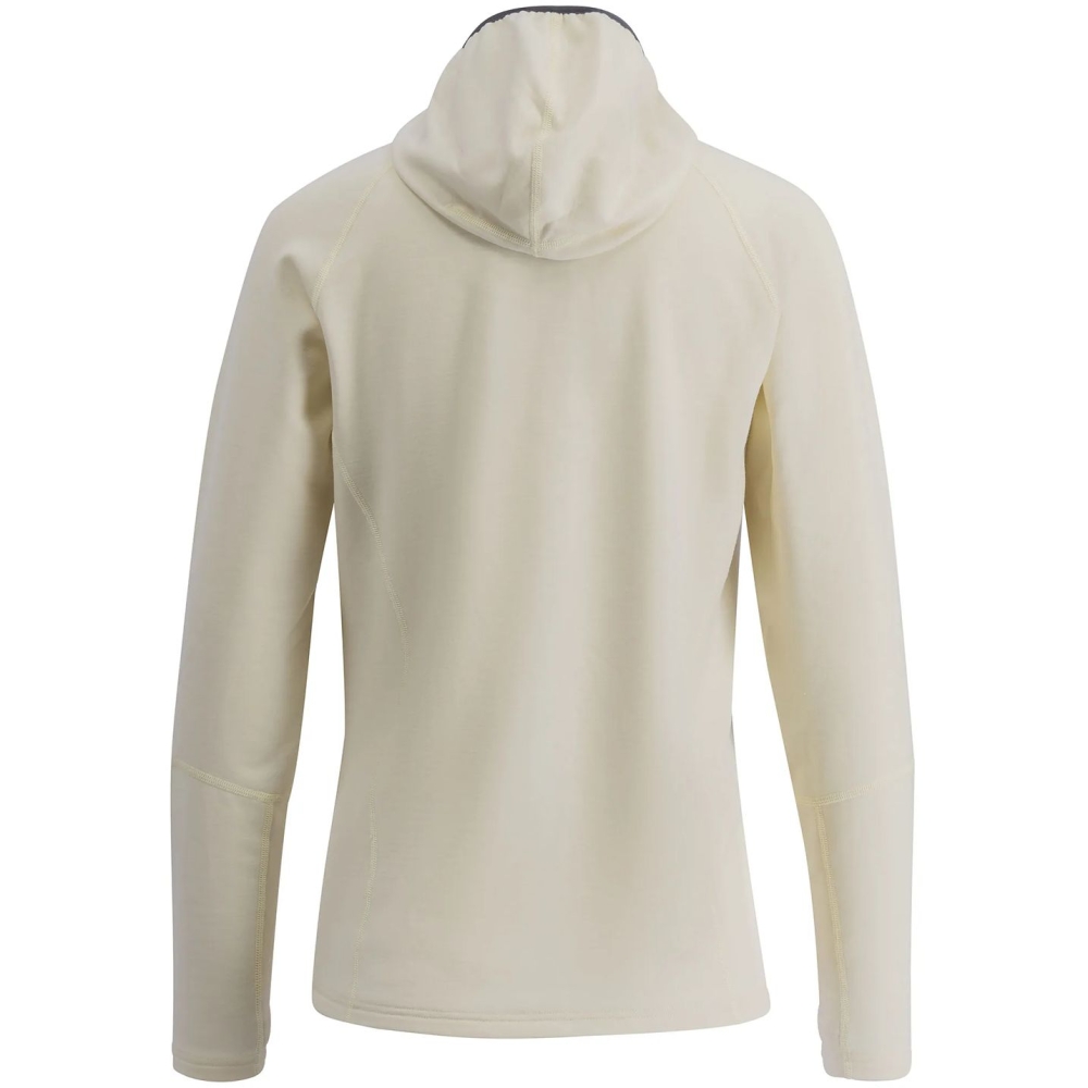 Lundhags Tived Merino Hoodie Women's Chalk White 46018-24-00300 fleeces en truien online bestellen bij Kathmandu Outdoor & Travel