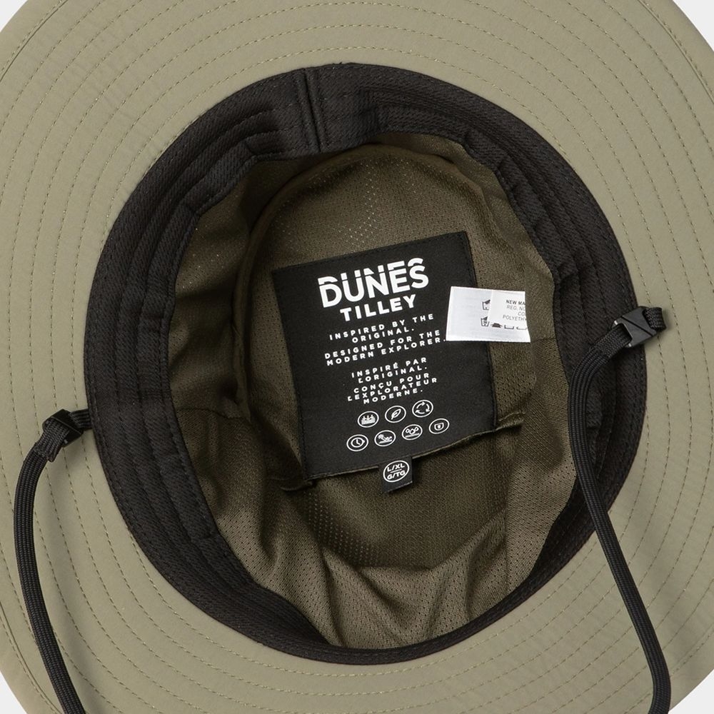 Tilley Dunes Explorer Hat Olive HT9006-527 kleding accessoires online bestellen bij Kathmandu Outdoor & Travel