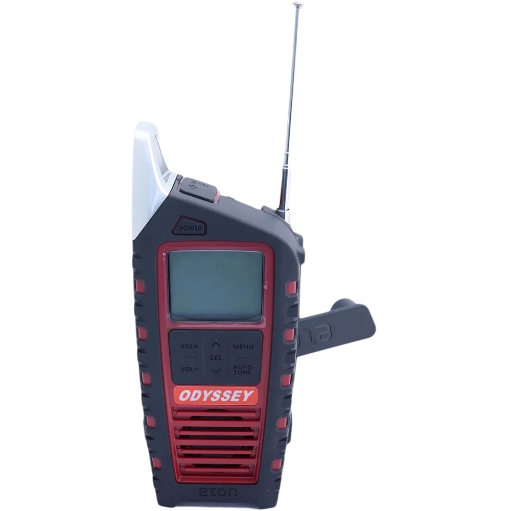 Eton Odyssey DAB+ Noodradio Red/Black E60110553 verlichting online bestellen bij Kathmandu Outdoor & Travel