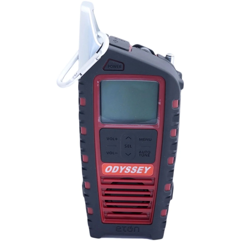 Eton Odyssey DAB+ Noodradio Red/Black E60110553 verlichting online bestellen bij Kathmandu Outdoor & Travel
