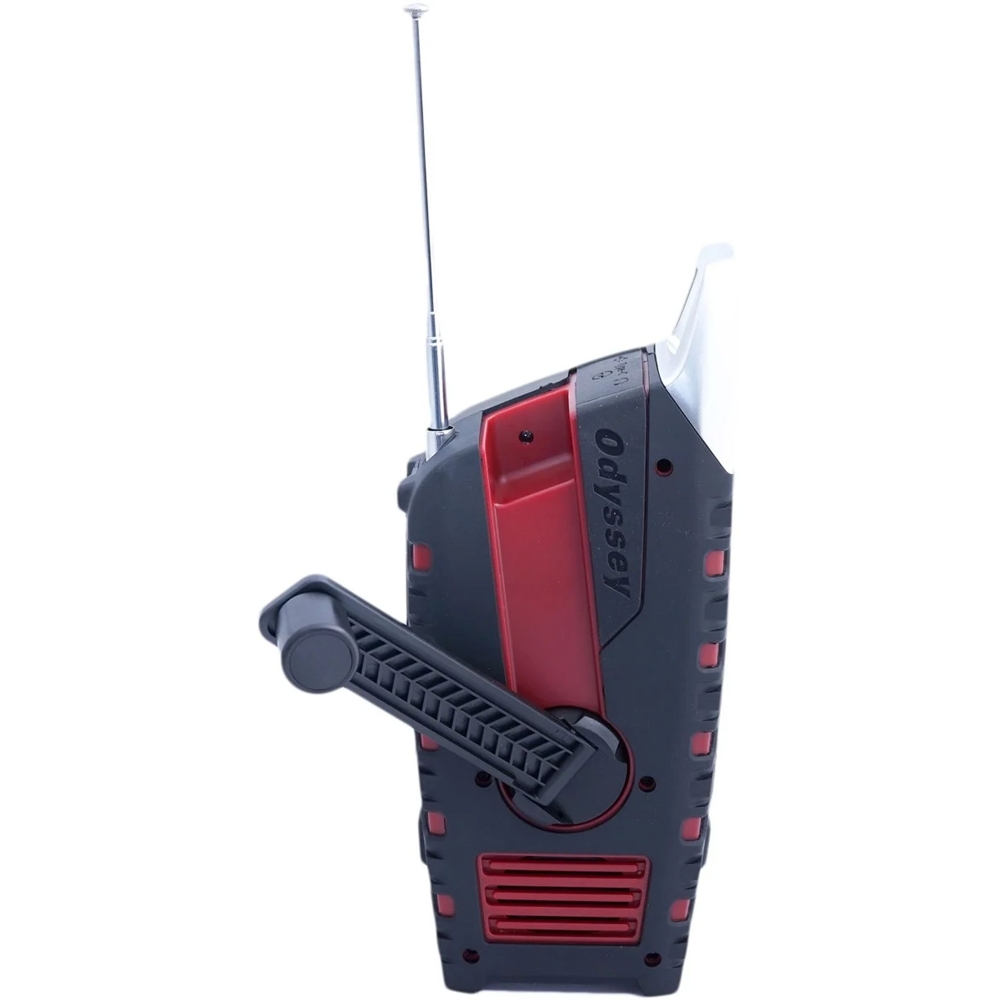 Eton Odyssey DAB+ Noodradio Red/Black E60110553 verlichting online bestellen bij Kathmandu Outdoor & Travel
