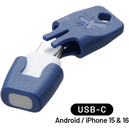 Heat it  heat it v3 classic USB-C Blauw
