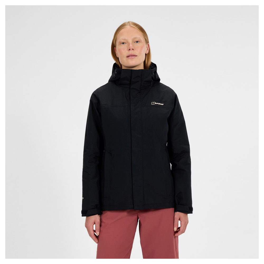 Berghaus Hillwalker 2.0 Jacket Women's Black/Black A002099-BP6 jassen online bestellen bij Kathmandu Outdoor & Travel