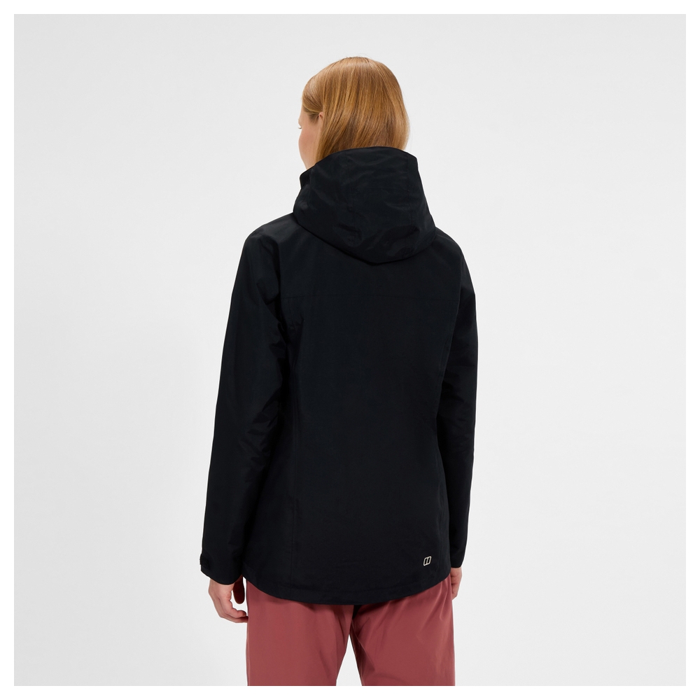 Berghaus Hillwalker 2.0 Jacket Women's Black/Black A002099-BP6 jassen online bestellen bij Kathmandu Outdoor & Travel