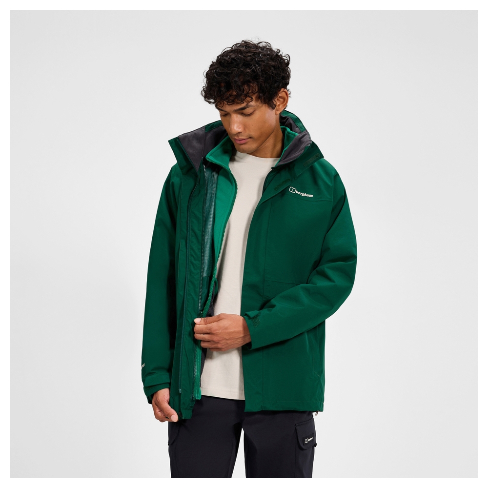Berghaus Hillwalker 2.0 Gemini 3IN1 Jkt Off Peak/Meadow Green A002119-LX9 jassen online bestellen bij Kathmandu Outdoor & Travel