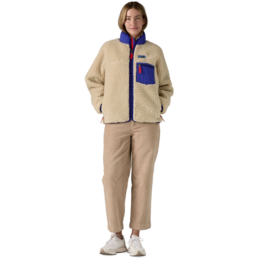 Patagonia Classic Retro-X Jkt Women's Dark Natural 23075-DNAT fleeces en truien online bestellen bij Kathmandu Outdoor & Travel