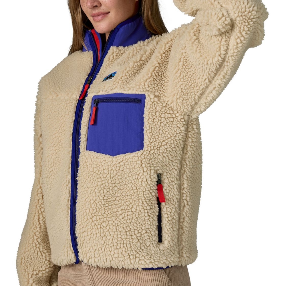 Patagonia Classic Retro-X Jkt Women's Dark Natural 23075-DNAT fleeces en truien online bestellen bij Kathmandu Outdoor & Travel