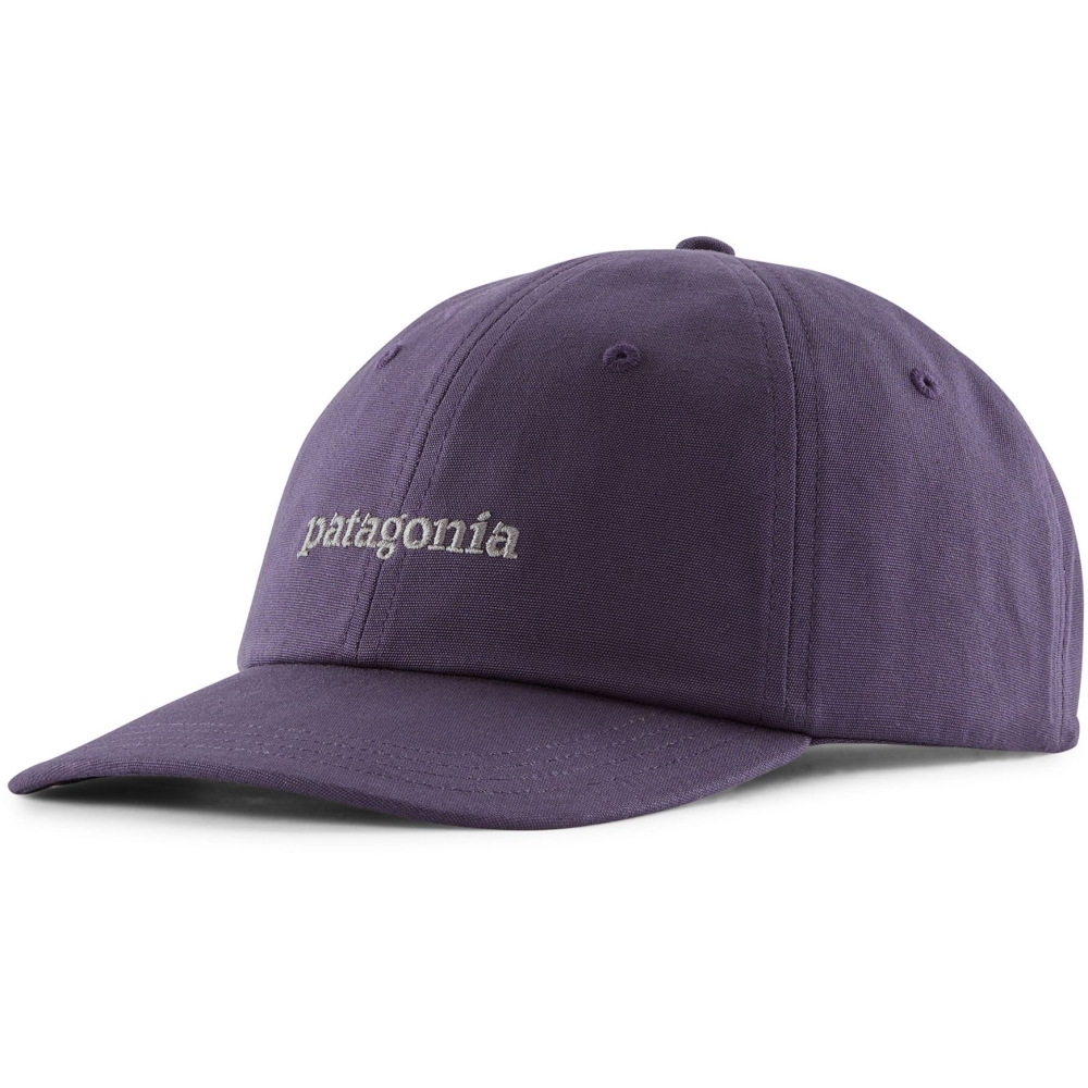 Patagonia Fitz Roy Icon Trad Cap Text Logo: Plummet Purple 38364-TLPM kleding accessoires online bestellen bij Kathmandu Outdoor & Travel