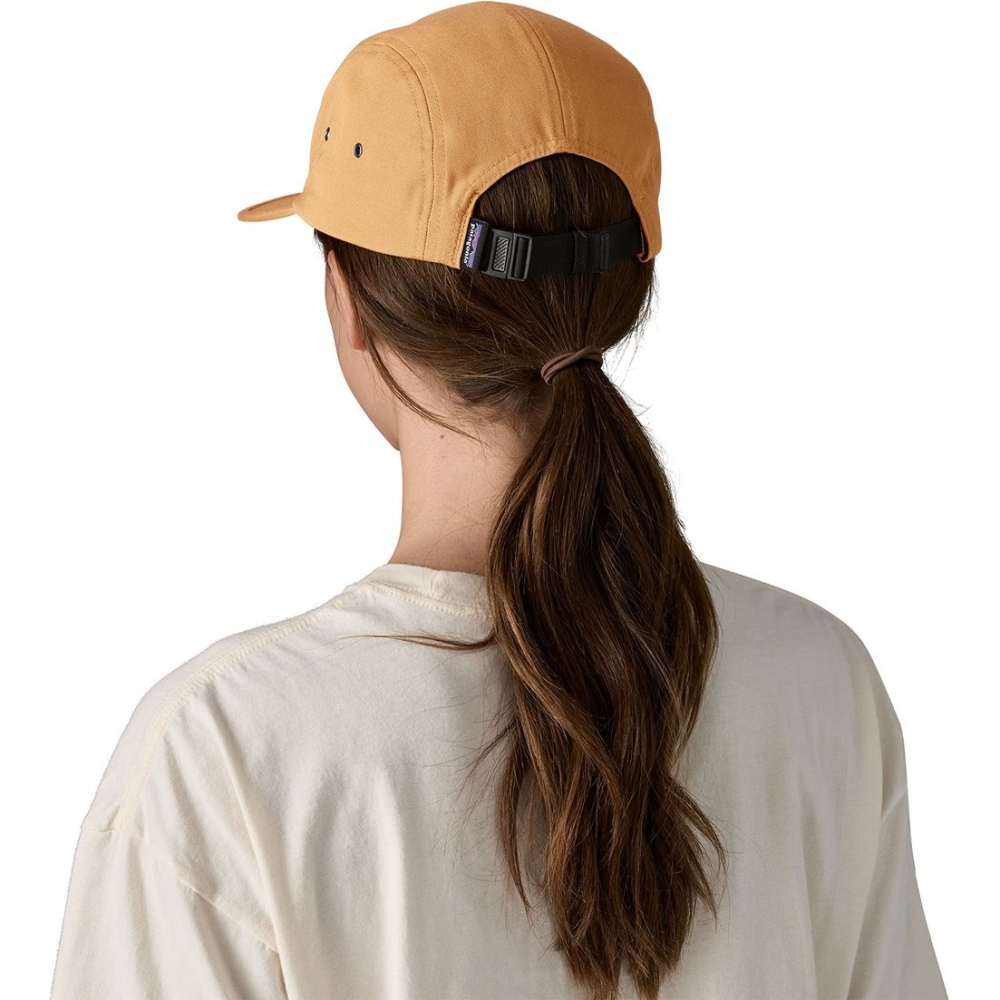 Patagonia Graphic Maclure Hat Shop Sticker: Talon Gold 22545-SHGO kleding accessoires online bestellen bij Kathmandu Outdoor & Travel