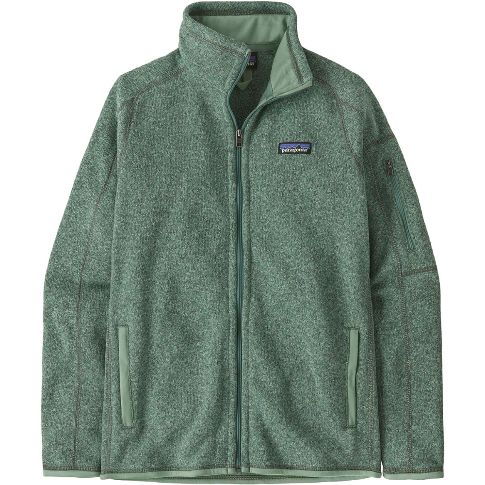Patagonia Better Sweater Jkt Women's Ellwood Green 25543-ELGR fleeces en truien online bestellen bij Kathmandu Outdoor & Travel