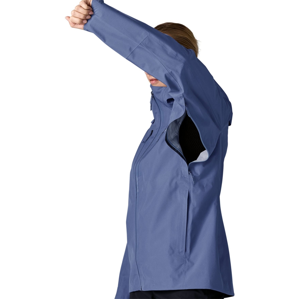 Patagonia Triolet Jkt Women's Current Blue 83408-CUBL kleding accessoires online bestellen bij Kathmandu Outdoor & Travel