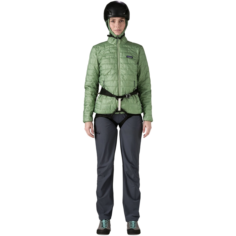 Patagonia Nano Puff Hoody Women's Ellwood Green 84228-ELGR jassen online bestellen bij Kathmandu Outdoor & Travel