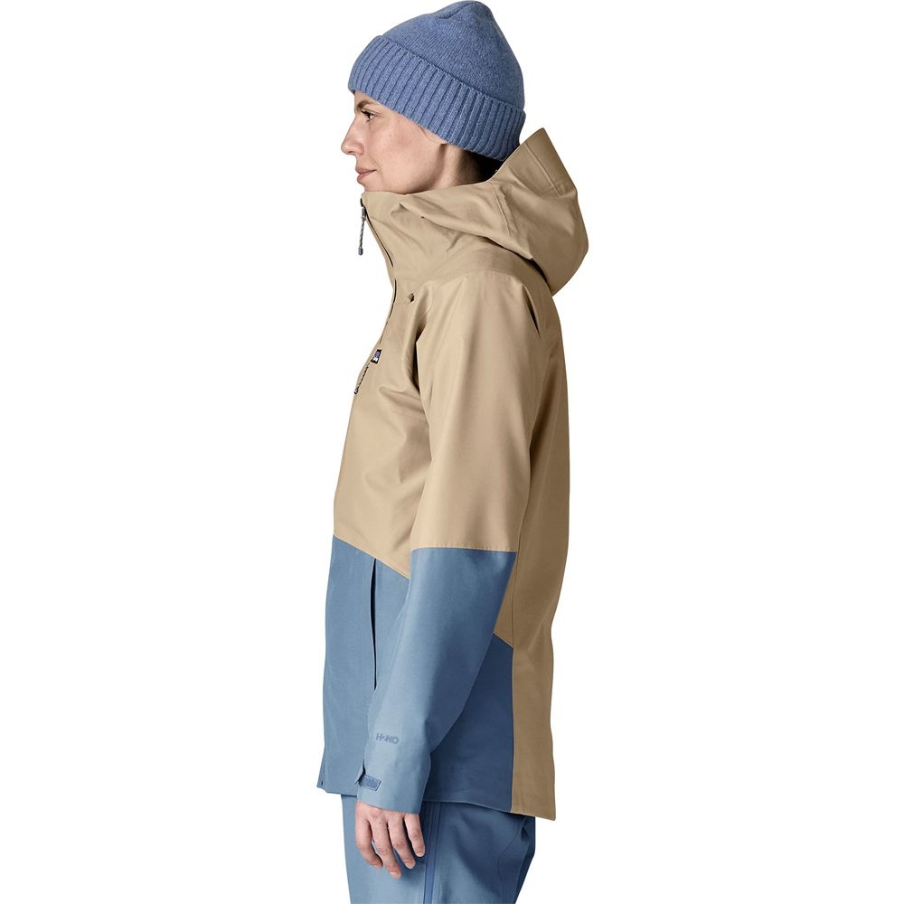 Patagonia Patagonia Powder Town Jkt Women's 31636-ORTN jassen Patagonia Powder Town Jkt Women's Oar Tan 31636-ORTN jassen online bestellen bij Kathmandu Outdoor & Travel