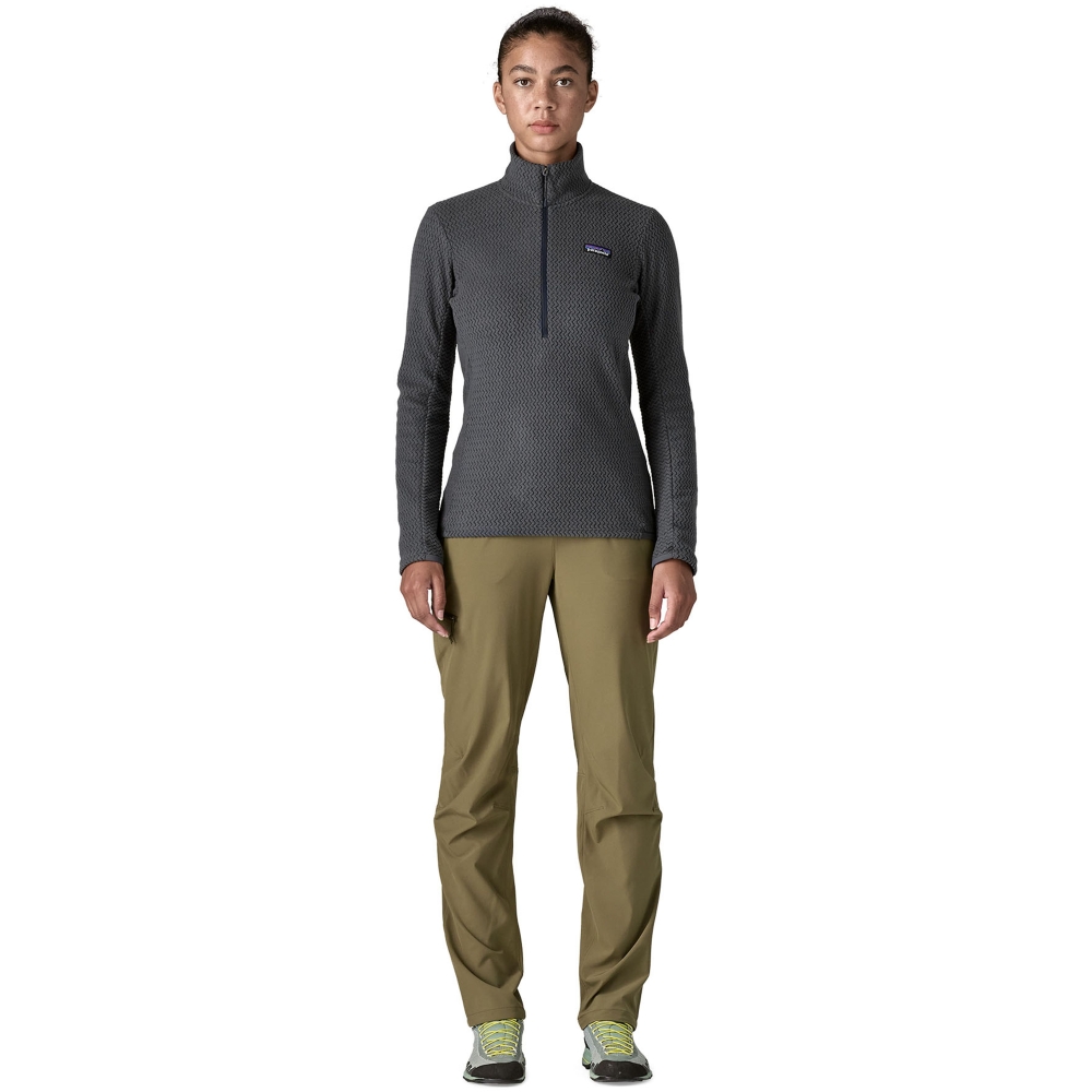 Patagonia R1 Air Zip Neck Women's Smolder Blue 40251-SMDB fleeces en truien online bestellen bij Kathmandu Outdoor & Travel