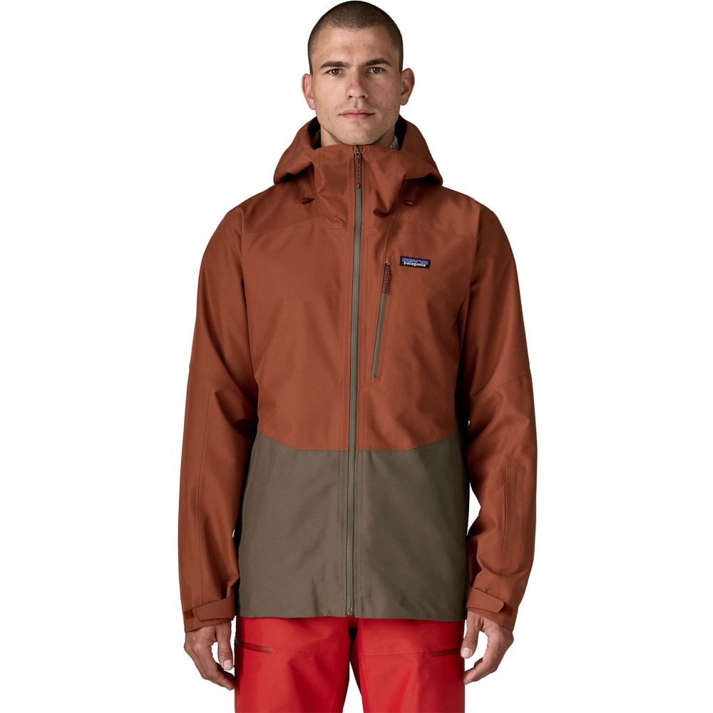 Patagonia Powder Town Jkt Dried Vanilla 31626-DVL jassen online bestellen bij Kathmandu Outdoor & Travel