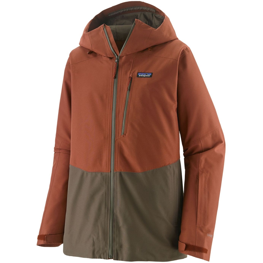 Patagonia Powder Town Jkt Dried Vanilla 31626-DVL jassen online bestellen bij Kathmandu Outdoor & Travel