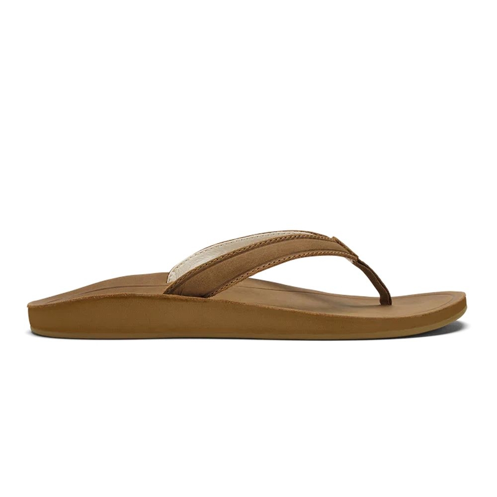 Olukai Southshore Toffee/Toffee 20532-3333 slippers online bestellen bij Kathmandu Outdoor & Travel