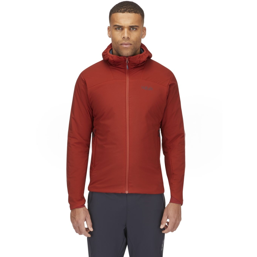 Rab Xenair Alpine Light Jacket Tuscan Red QIP-17-TRD jassen online bestellen bij Kathmandu Outdoor & Travel