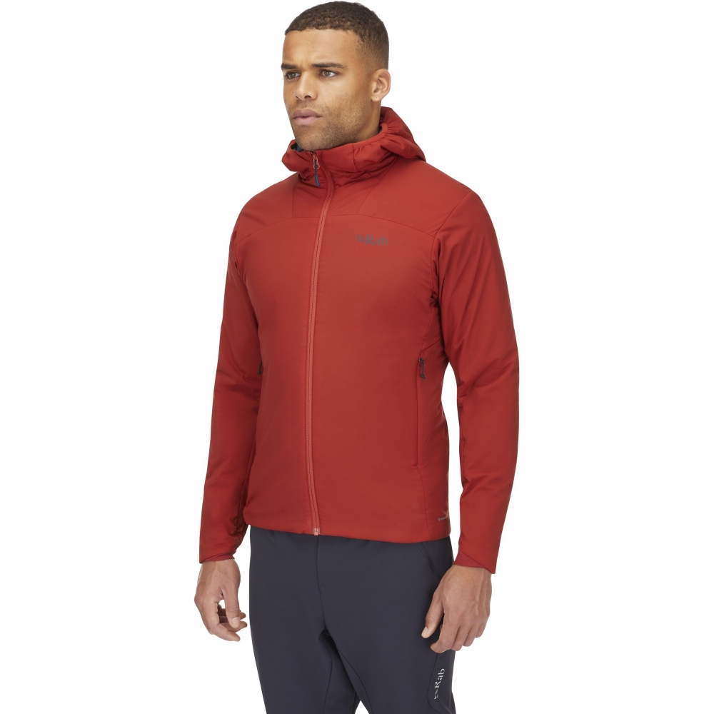 Rab Xenair Alpine Light Jacket Tuscan Red QIP-17-TRD jassen online bestellen bij Kathmandu Outdoor & Travel