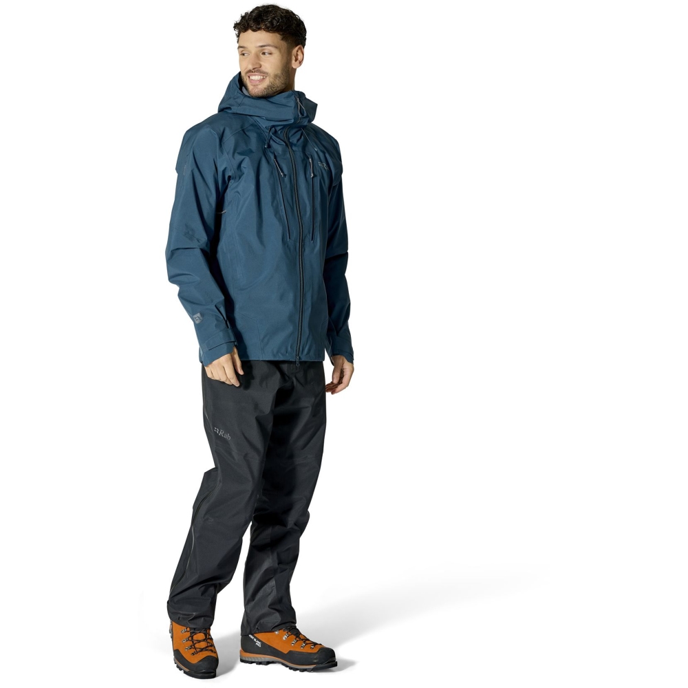 Rab Latok GTX Jacket Tempest Blue QWI-38-TMB jassen online bestellen bij Kathmandu Outdoor & Travel