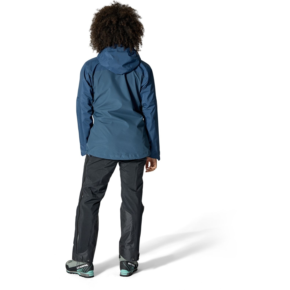 Rab Latok Mountain GTX Jacket Women's Tempest Blue QWI-43-TMB jassen online bestellen bij Kathmandu Outdoor & Travel