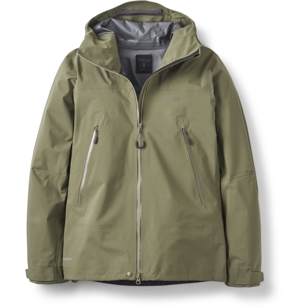 Rab Kangri GTX Jacket Women's Light Khaki QWI-49-LKH jassen online bestellen bij Kathmandu Outdoor & Travel
