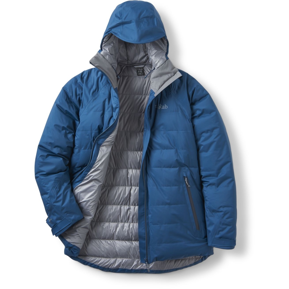 Rab Valiance Jacket Tempest Blue QDB-49-TMB jassen online bestellen bij Kathmandu Outdoor & Travel