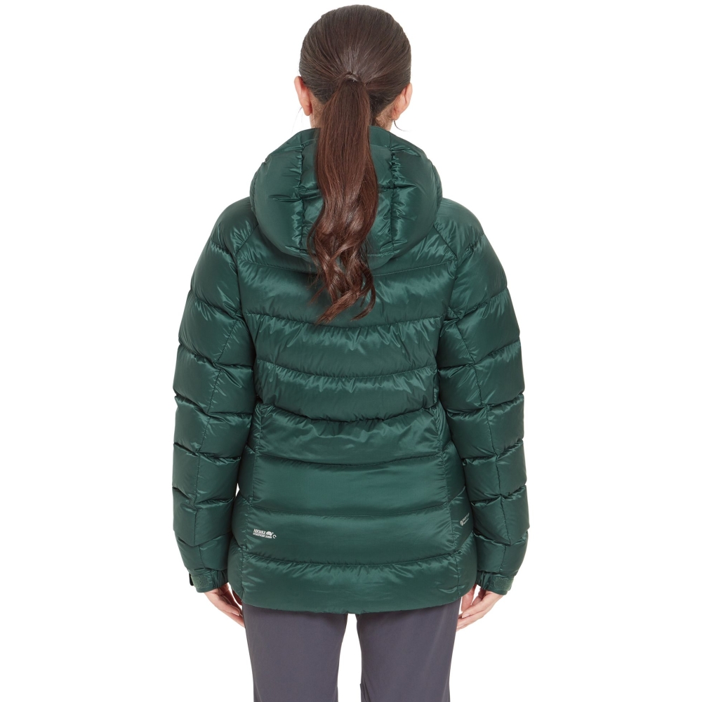 Rab Glaceon Pro Jacket Women's Green Slate QDE-69-GNS jassen online bestellen bij Kathmandu Outdoor & Travel