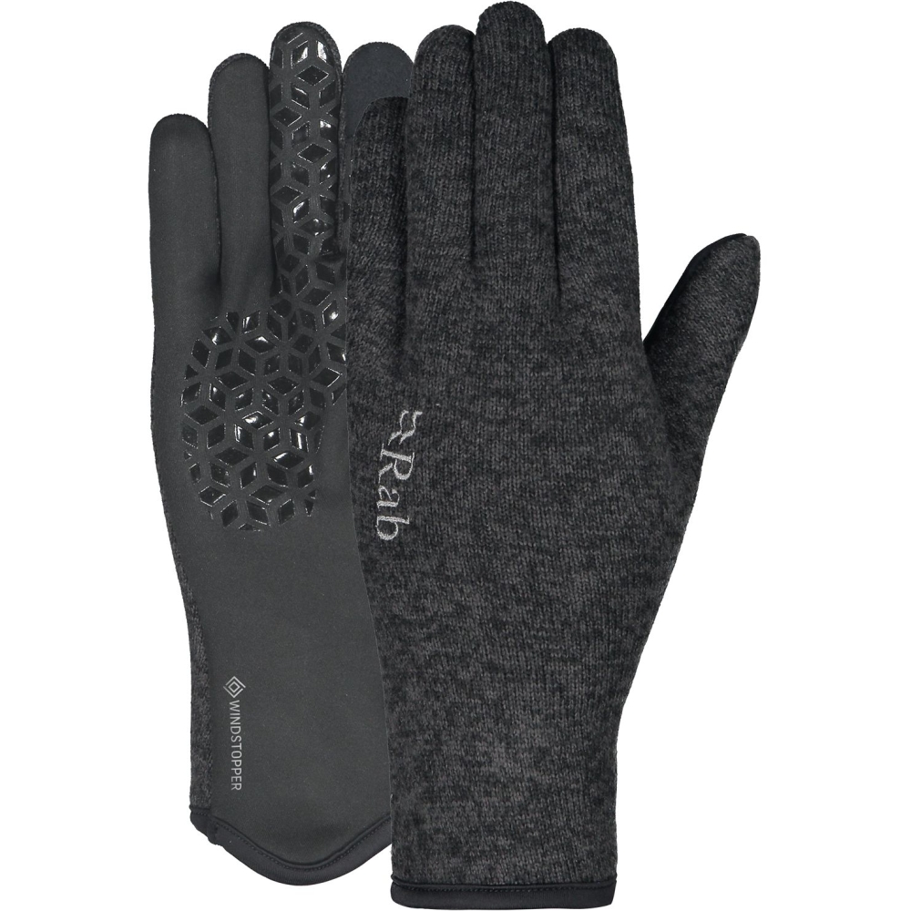 Rab Quest Windstopper Gloves Women's Anthracite QAJ-67-ANT kleding accessoires online bestellen bij Kathmandu Outdoor & Travel
