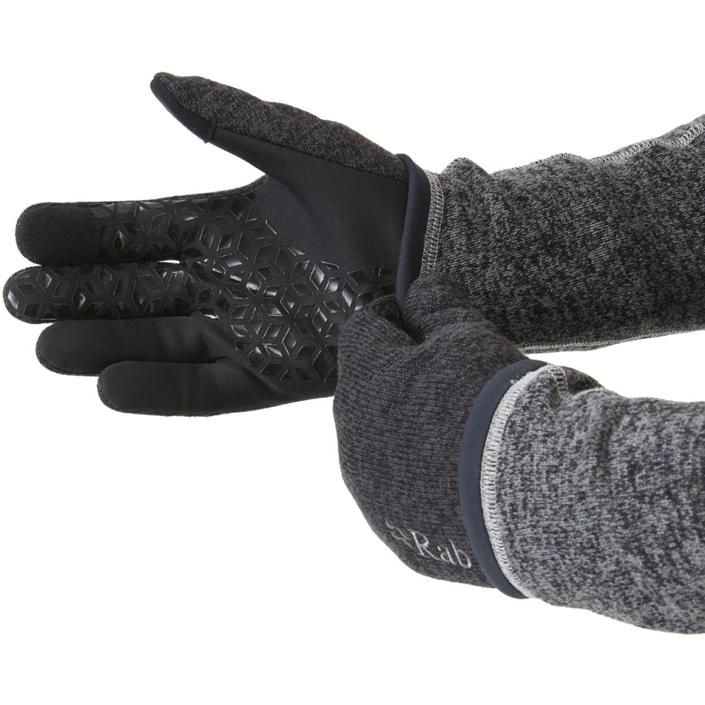 Rab Quest Windstopper Gloves Women's Anthracite QAJ-67-ANT kleding accessoires online bestellen bij Kathmandu Outdoor & Travel
