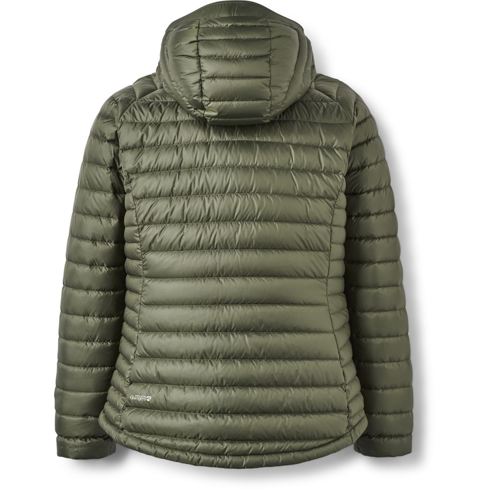Rab Microlight Alpine Jacket Women's Army QDB-13-ARM jassen online bestellen bij Kathmandu Outdoor & Travel