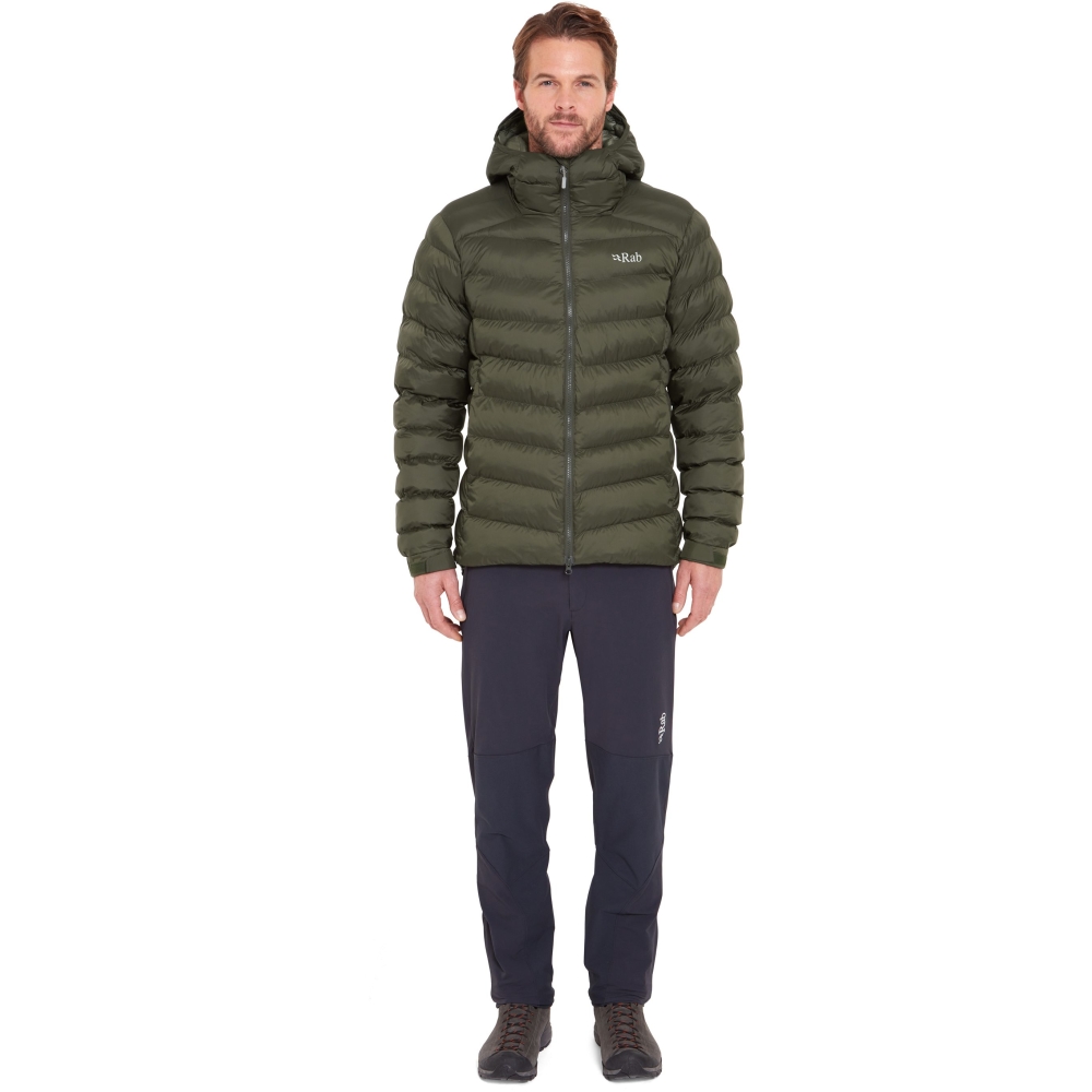 Rab Nebula Pro Jacket Army QIP-23-ARM jassen online bestellen bij Kathmandu Outdoor & Travel