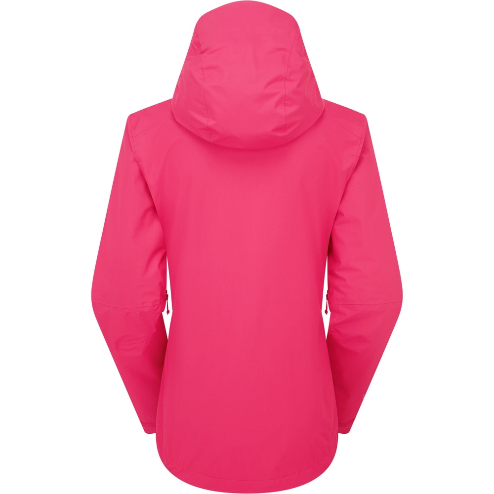 Rab Downpour Mountain Jacket Women's Watermelon QWI-12-WTM jassen online bestellen bij Kathmandu Outdoor & Travel