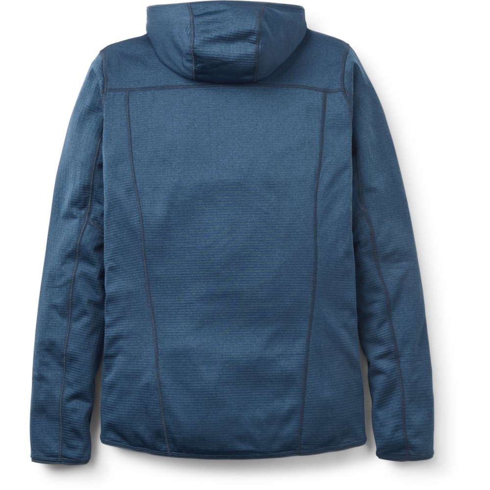 Rab Ascendor Hoody Tempest Blue QFG-62-TMB fleeces en truien online bestellen bij Kathmandu Outdoor & Travel