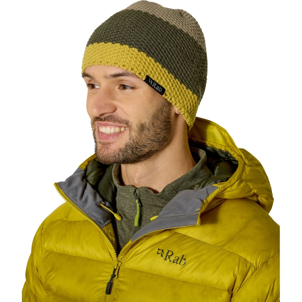 Rab Monzino Beanie Army QAB-71-ARM kleding accessoires online bestellen bij Kathmandu Outdoor & Travel