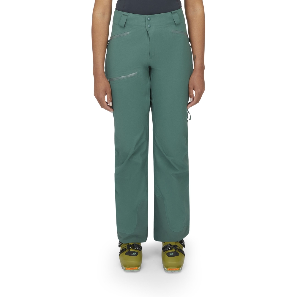Rab Rab Khroma Diffract Pants Women's QIP-14-GNS broeken Rab Khroma Diffract Pants Women's Green Slate QIP-14-GNS broeken online bestellen bij Kathmandu Outdoor & Travel