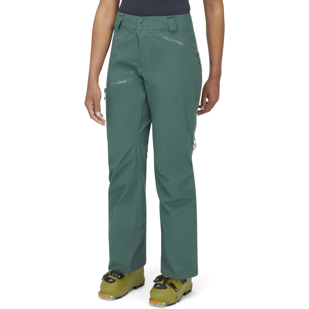 Rab Rab Khroma Diffract Pants Women's QIP-14-GNS broeken Rab Khroma Diffract Pants Women's Green Slate QIP-14-GNS broeken online bestellen bij Kathmandu Outdoor & Travel