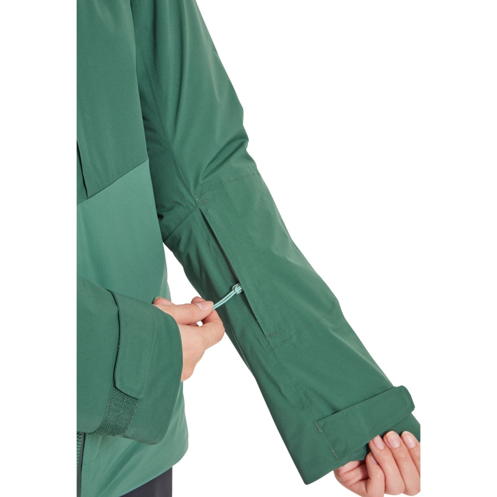 Rab Rab Khroma Diffract Jacket Women's QIP-38-GSE jassen Rab Khroma Diffract Jacket Women's Green Slate/Eucalyptus QIP-38-GSE jassen online bestellen bij Kathmandu Outdoor & Travel