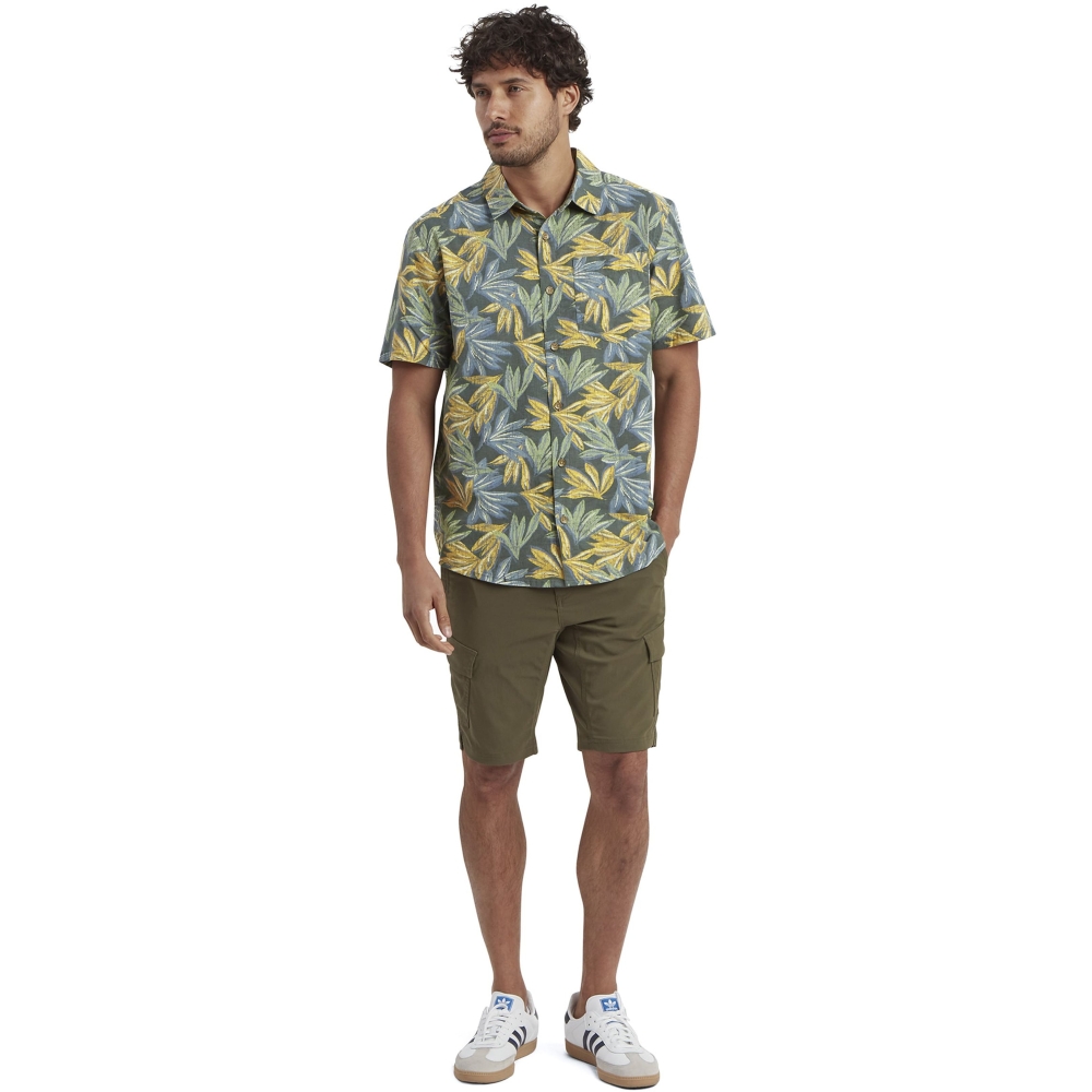 Sherpa Adventure Gear Havai SS Shirt Dark Thyme SM11048-810 shirts en tops online bestellen bij Kathmandu Outdoor & Travel