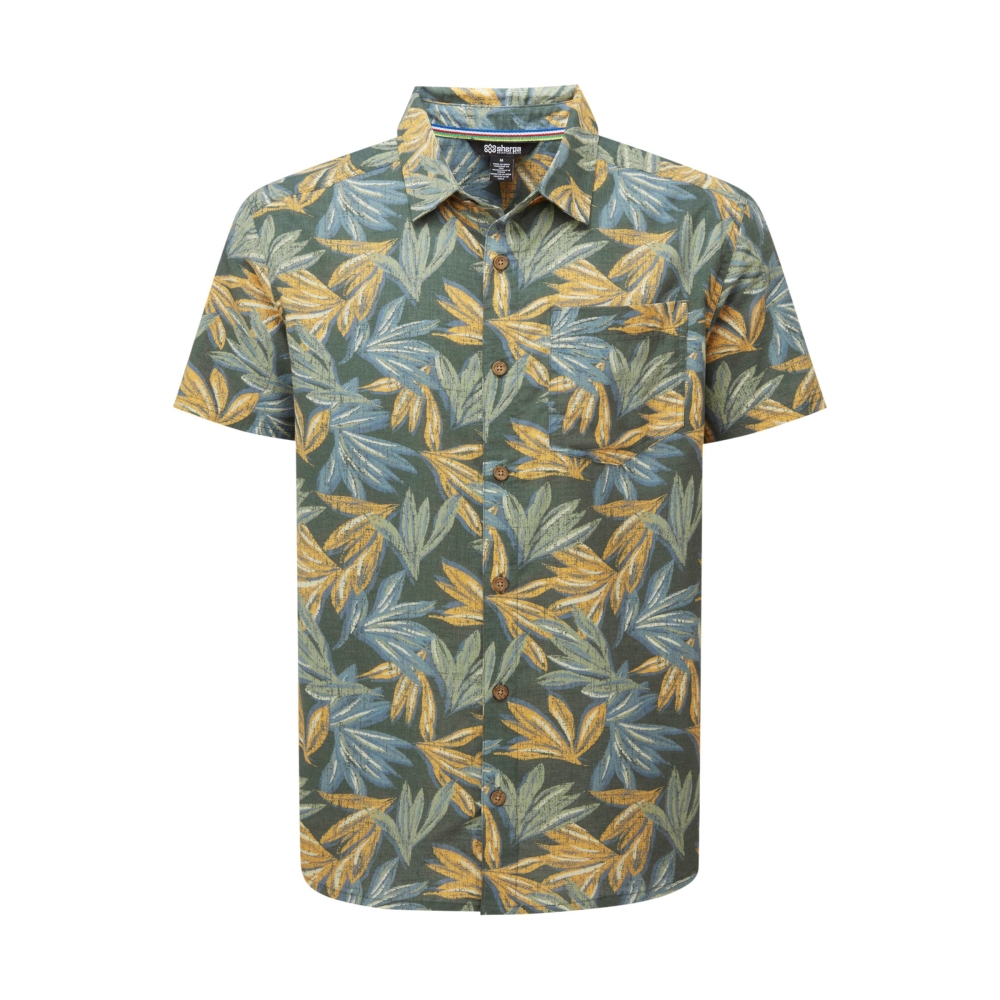 Sherpa Adventure Gear Havai SS Shirt Dark Thyme SM11048-810 shirts en tops online bestellen bij Kathmandu Outdoor & Travel