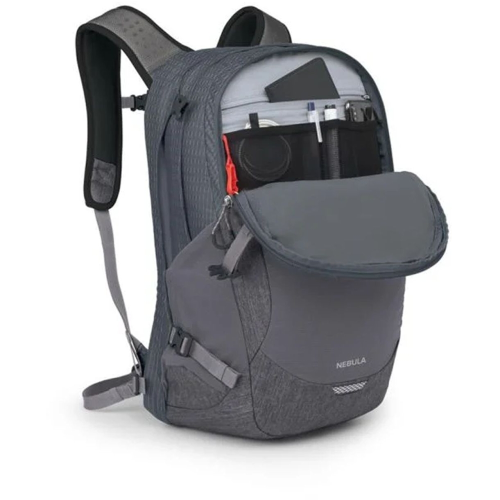 Osprey Nebula 32 Tungsten Soundwave Grey Heathe 10006252 dagrugzakken online bestellen bij Kathmandu Outdoor & Travel