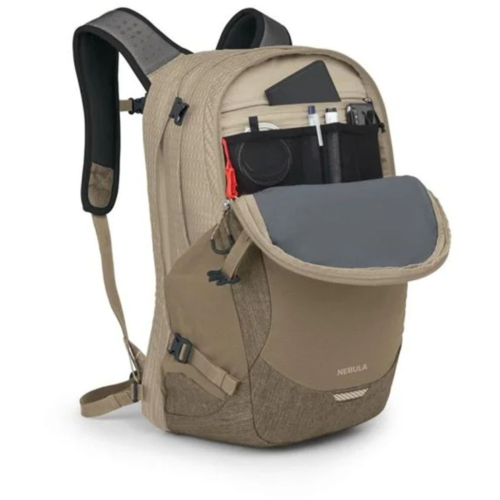 Osprey Nebula 32 Alpaca Tan Latte Brown Heather 10006250 dagrugzakken online bestellen bij Kathmandu Outdoor & Travel