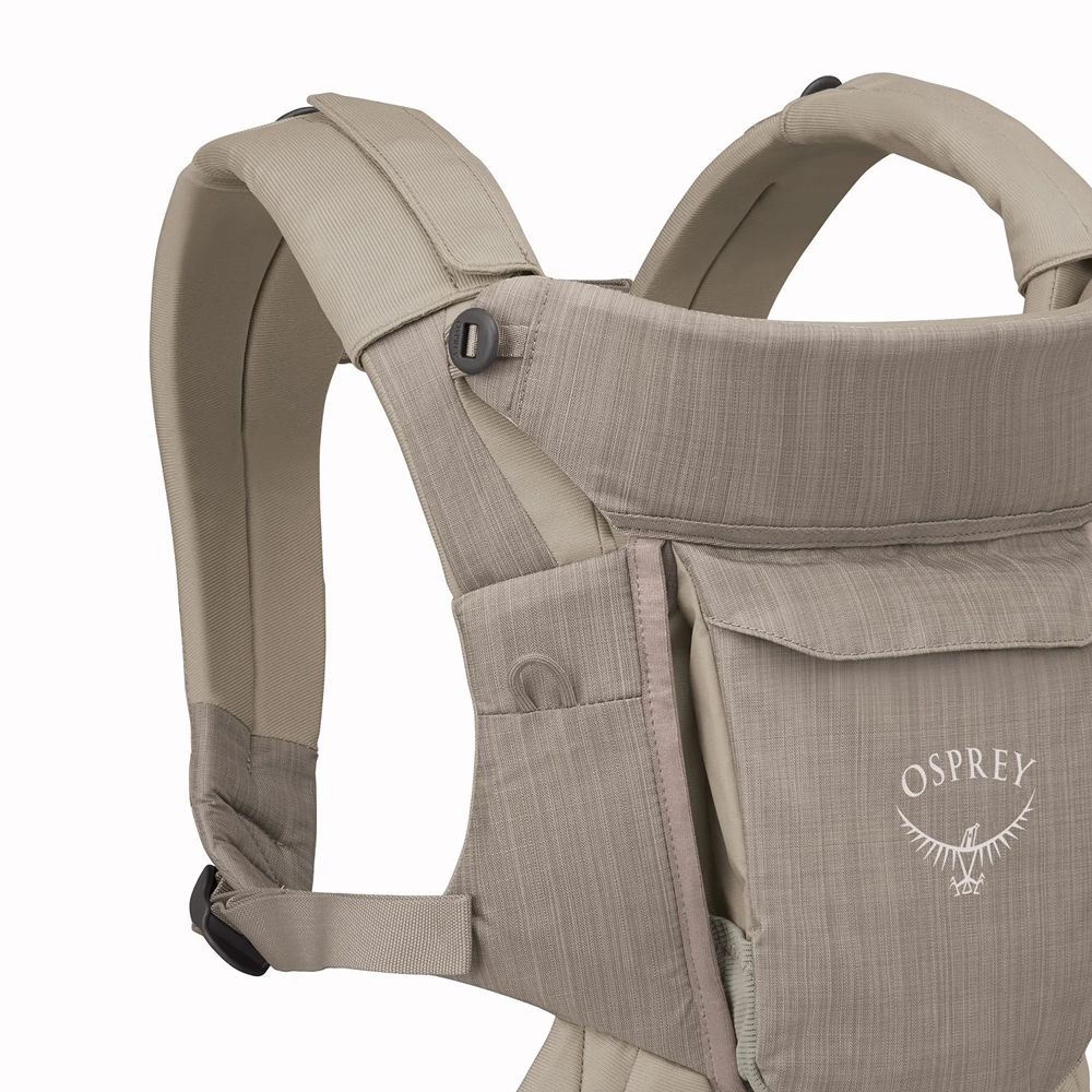 Osprey Poco Soft Child Carrier LT Tan Concrete 10006180 kinderdragers online bestellen bij Kathmandu Outdoor & Travel
