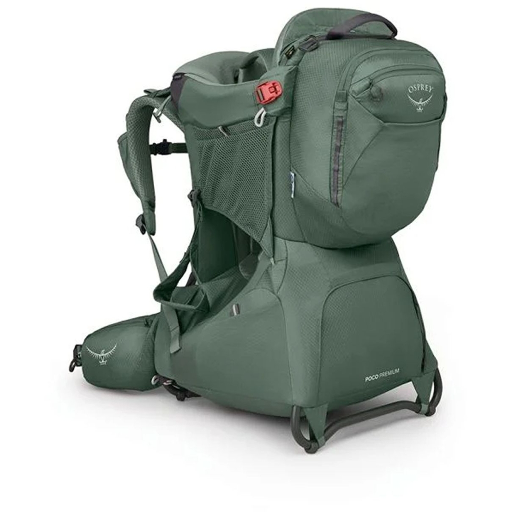 Osprey Poco Premium Child Carrier Koseret Green 10005973 kinderdragers online bestellen bij Kathmandu Outdoor & Travel