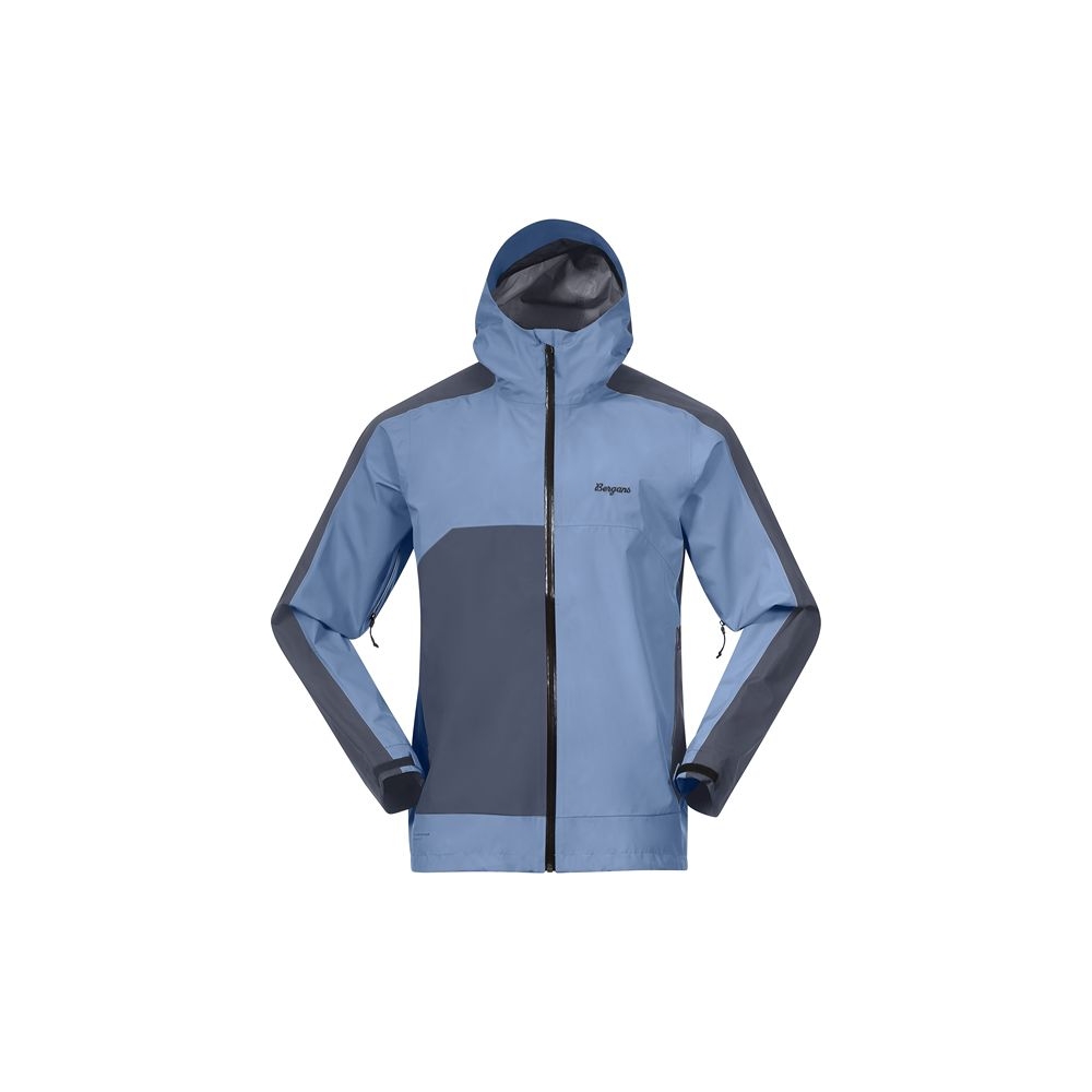 Bergans Vaagaa 3L Shell Jacket Blue Moon / Granite Blue 3636-25672 jassen online bestellen bij Kathmandu Outdoor & Travel