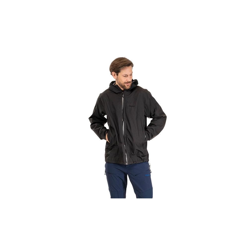 Bergans Vaagaa 3L Shell Jacket Black 3636-91 jassen online bestellen bij Kathmandu Outdoor & Travel